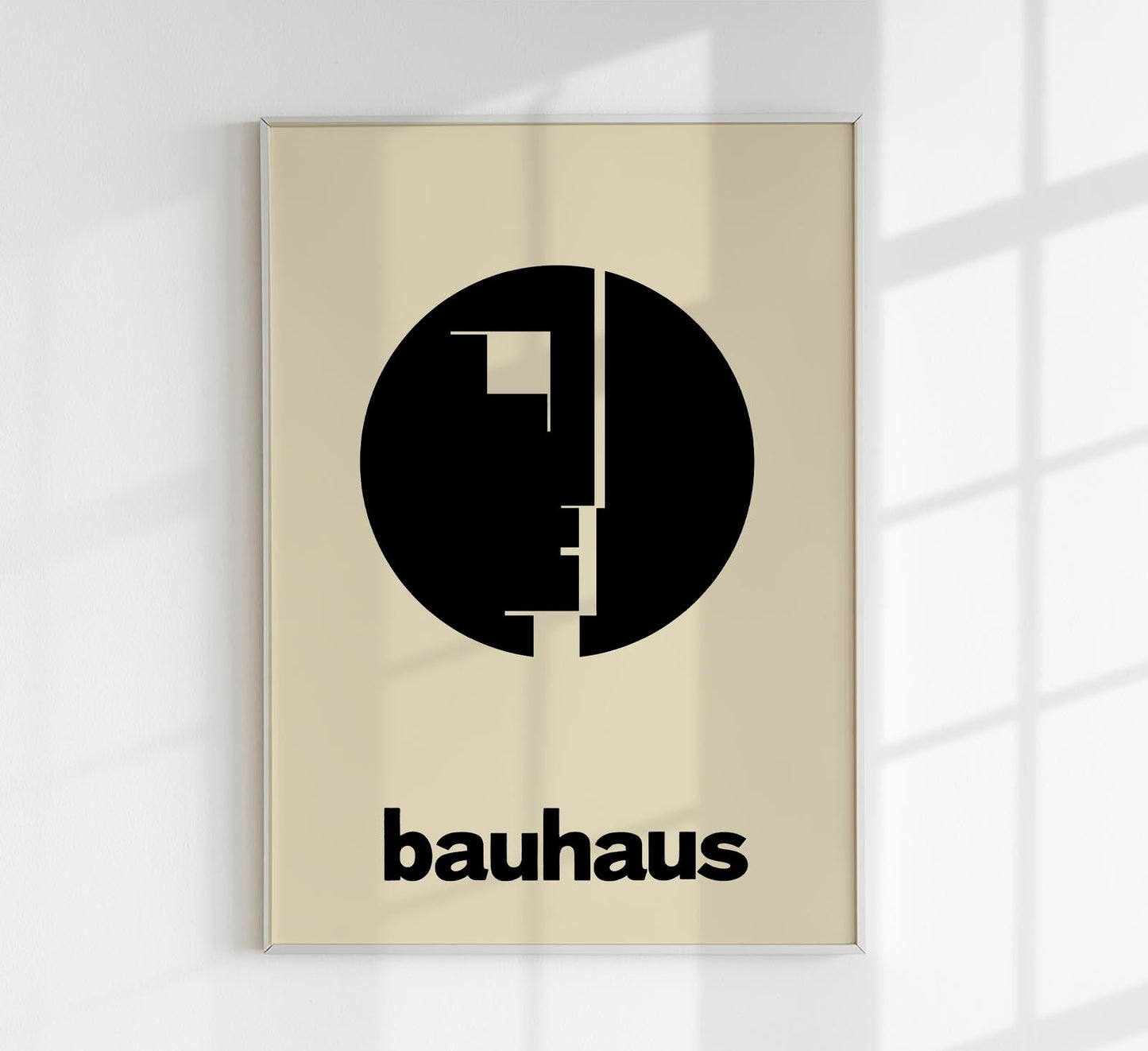 Bauhaus Logo Poster Art Print