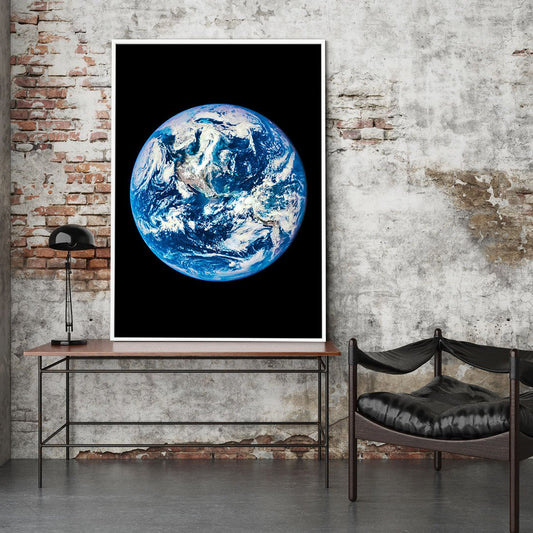 Planet Earth Astronomical Poster