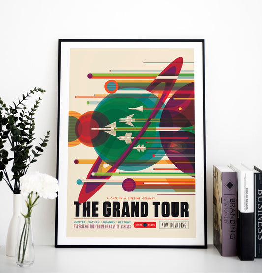 The Grand Tour Space Poster