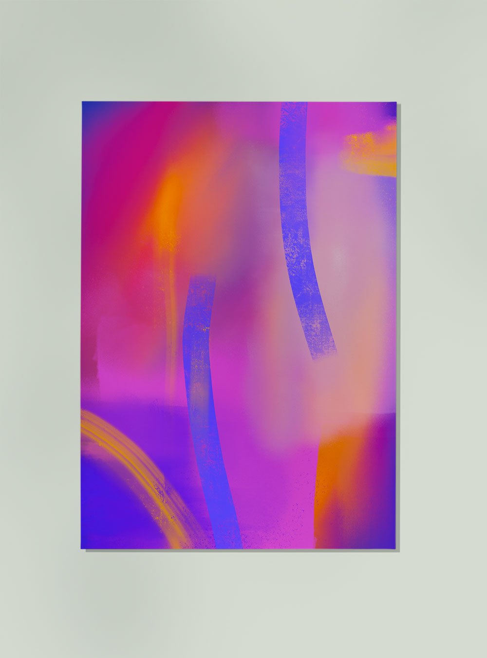 Luster Abstract Art Print