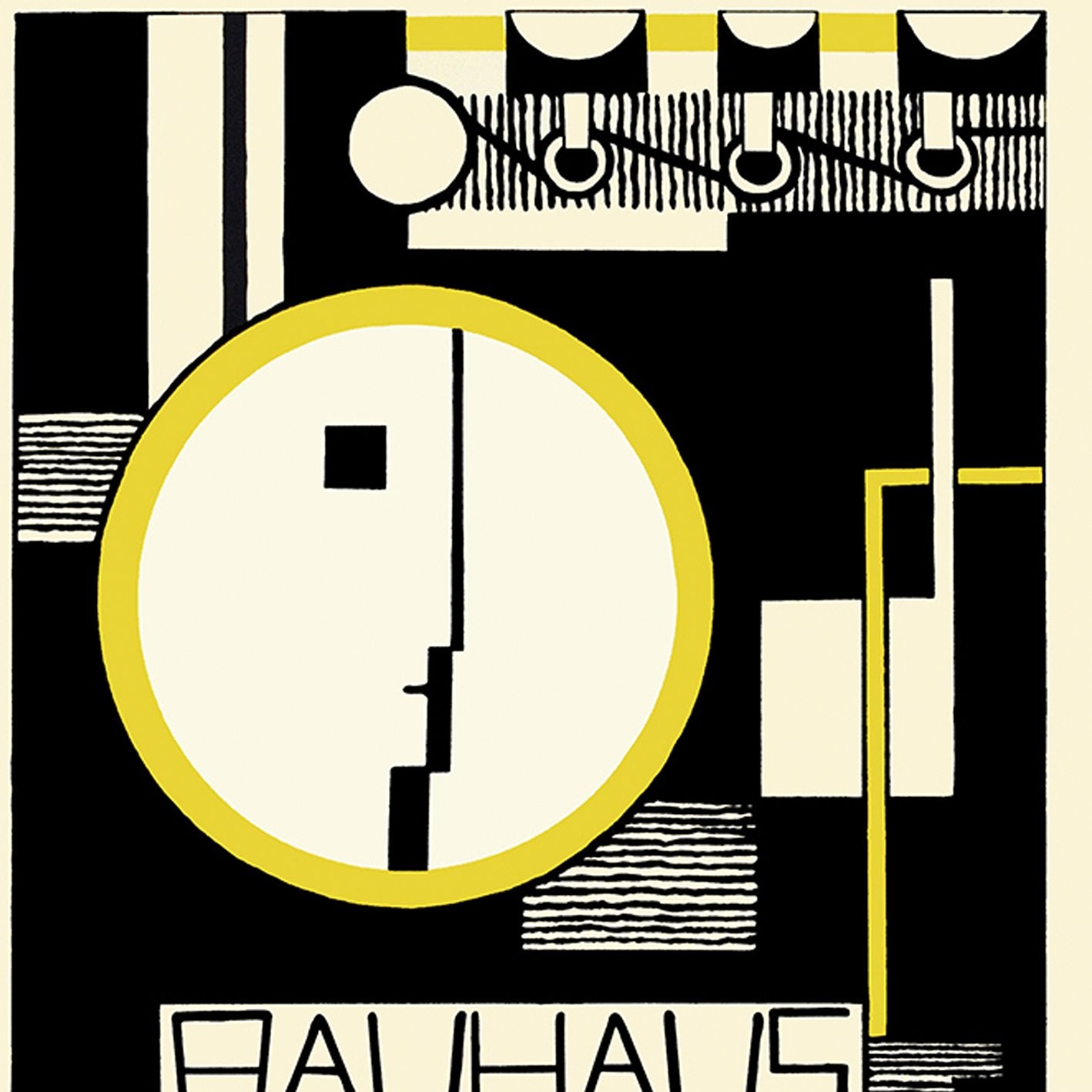Bauhaus Ausstellung Weimar 1923 by Baschant Schwarz und Gelb