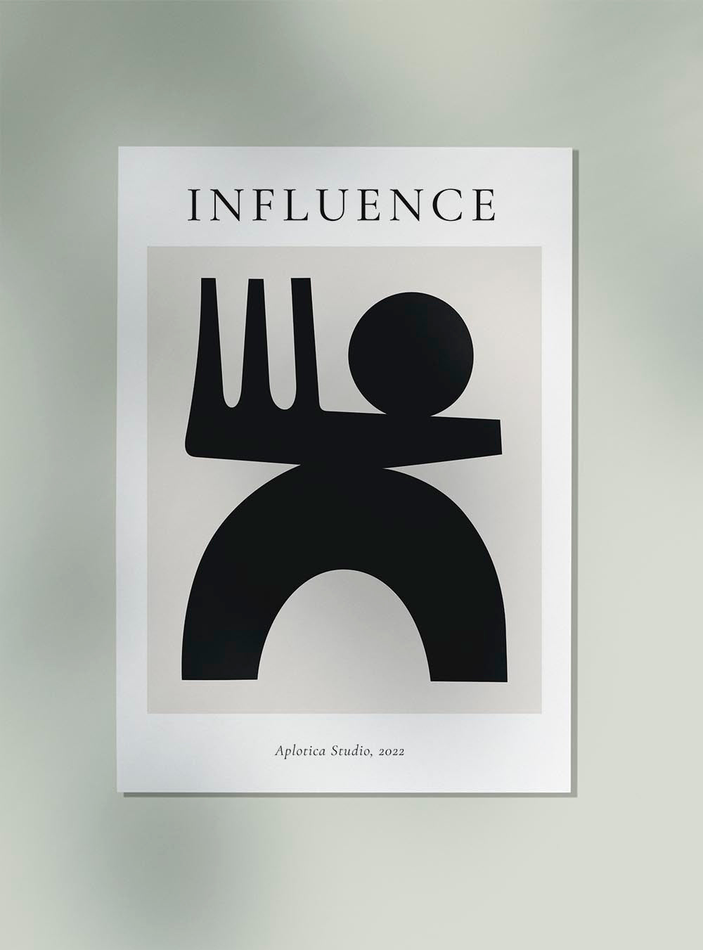 Influence Art Print by Aplotica Studio