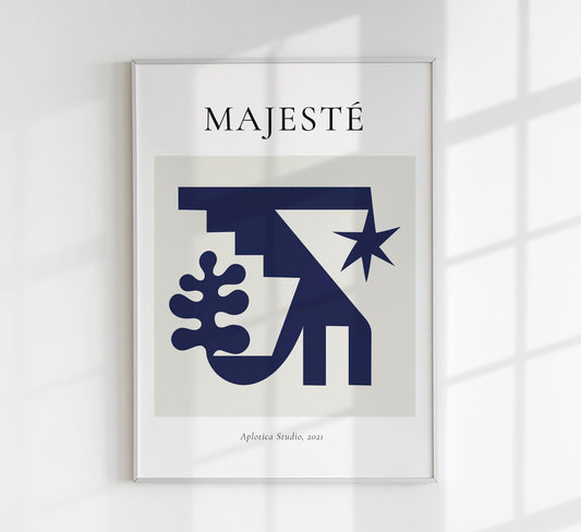 Majesté Art Print by Bastien Bouta
