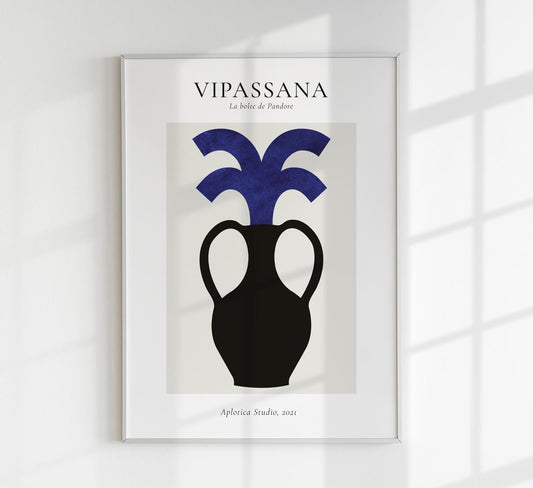 Vipassana Art Print by Bastien Bouta