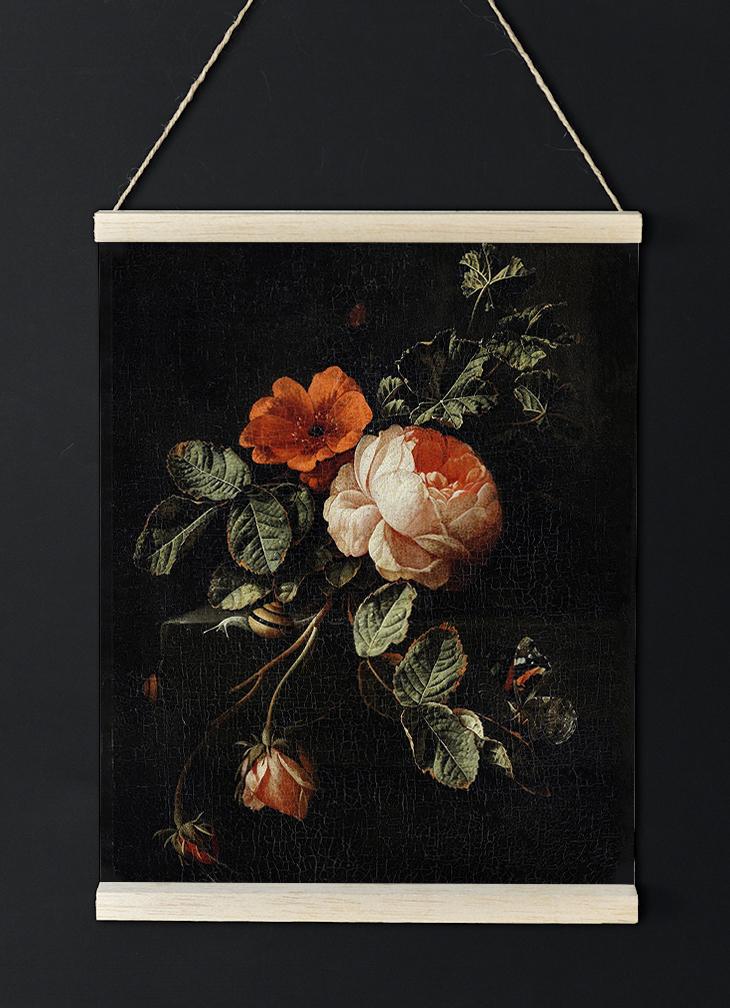 Roses by van den Broeck Botanical Poster
