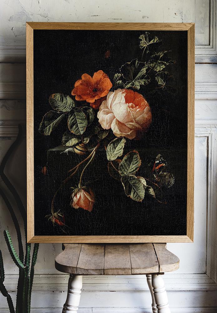 Roses by van den Broeck Botanical Poster