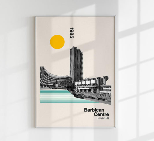 Barbican Centre Art Print by Nico Tracey