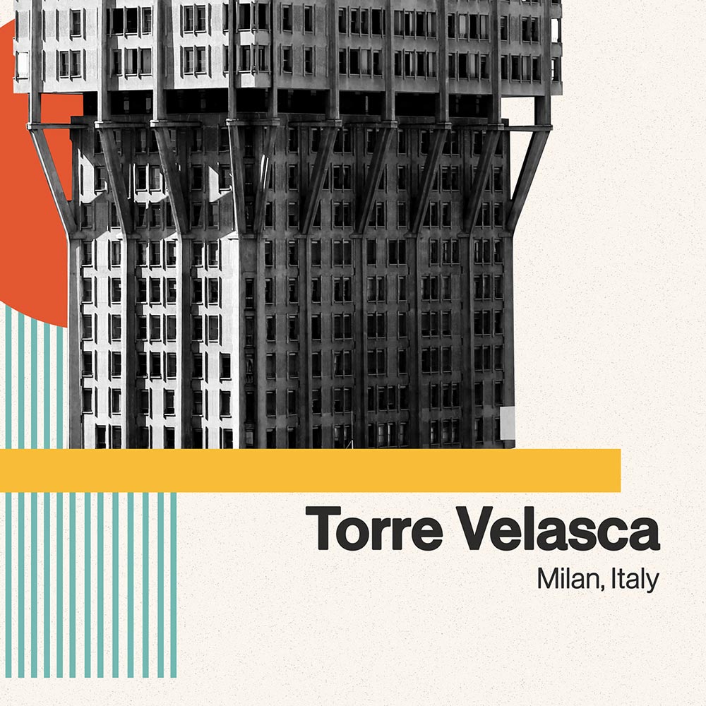 Torre Velasca Art Print by Nico Tracey