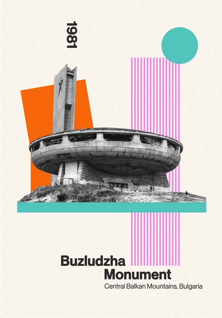 Buzludzha Monument Art Print by Nico Tracey