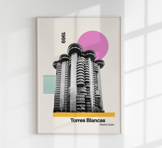Torres Blancas Art Print by Nico Tracey