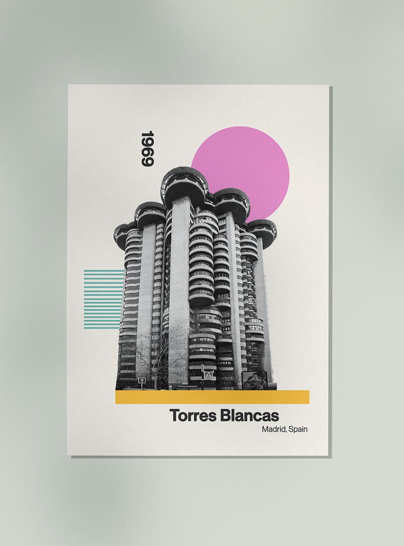 Torres Blancas Art Print by Nico Tracey