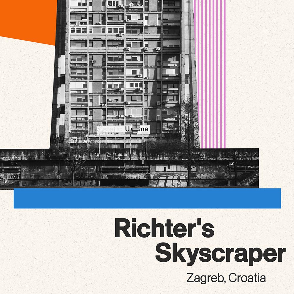 Richter's Skyscraper Art Print by Nico Tracey