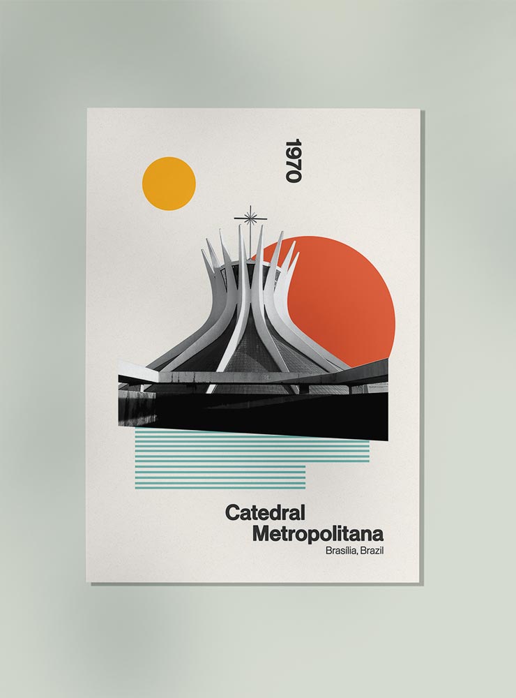 Catedral Metropolitana Art Print by Nico Tracey