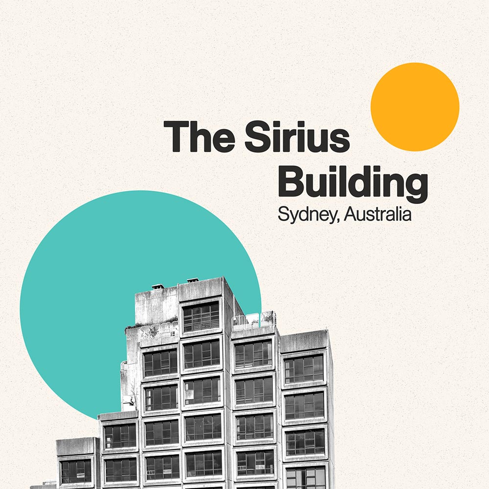 The Sirius Building Tower Art Print by Nico Tracey