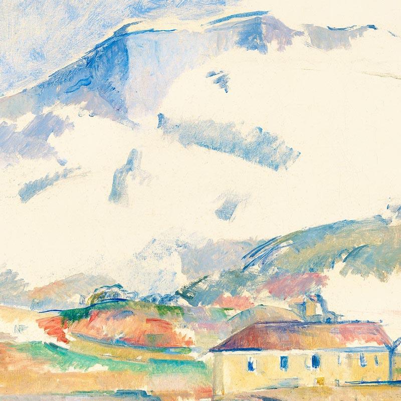 Cézanne Montagne Sainte Victoire Art Exhibition Poster