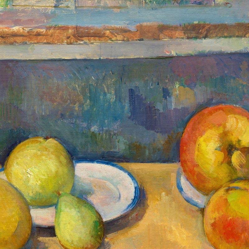 Cézanne Apples & Pears Art Exhibition Poster