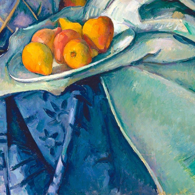 Cézanne Still Life with Apples II Art Exhibition Poster