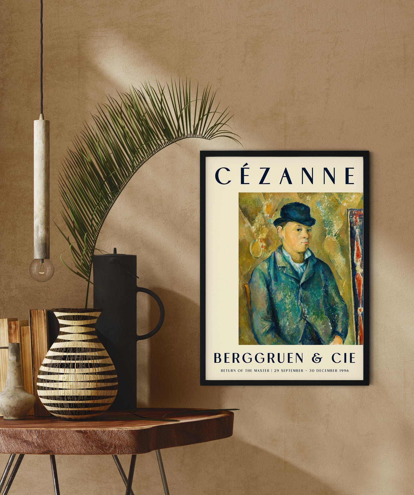 Cézanne The Artist's Son Art Exhibition Poster