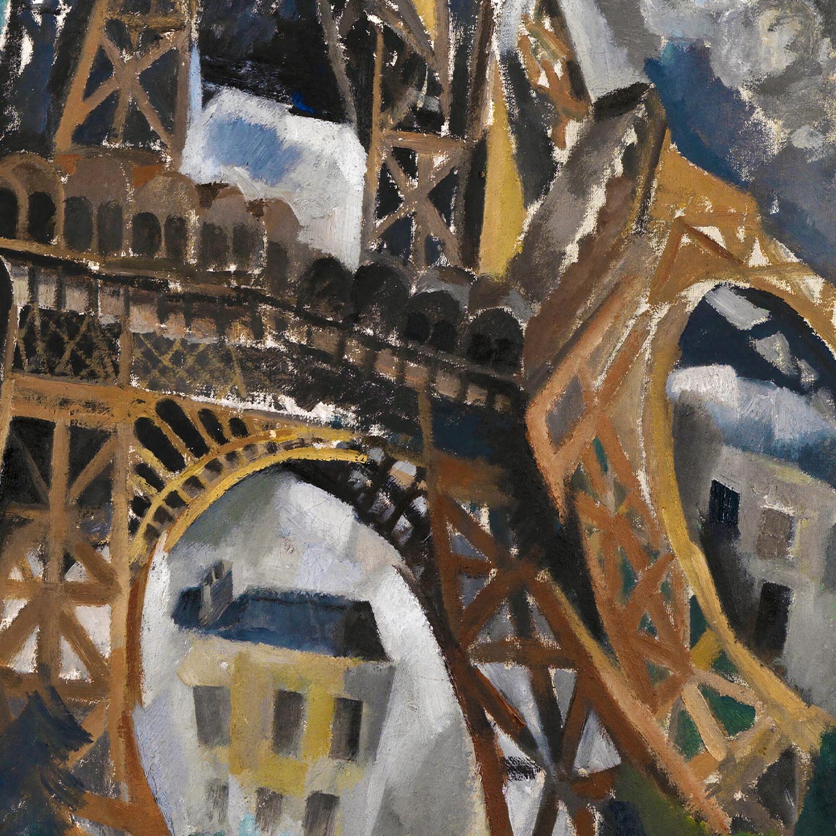 The Eiffel Tower Art Print by Robert Delauney