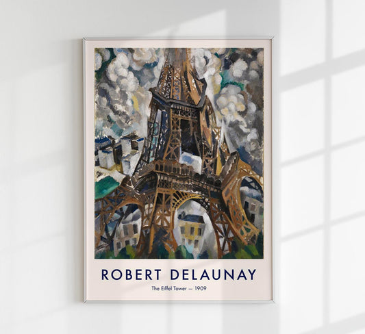The Eiffel Tower Art Print by Robert Delaunay