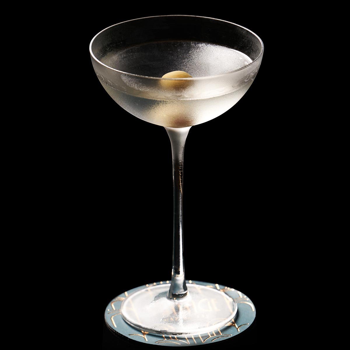 Martini Cocktail Recipe Poster