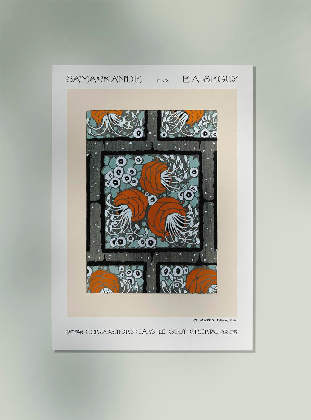 Samarkande Plate 01 by E.A. Séguy