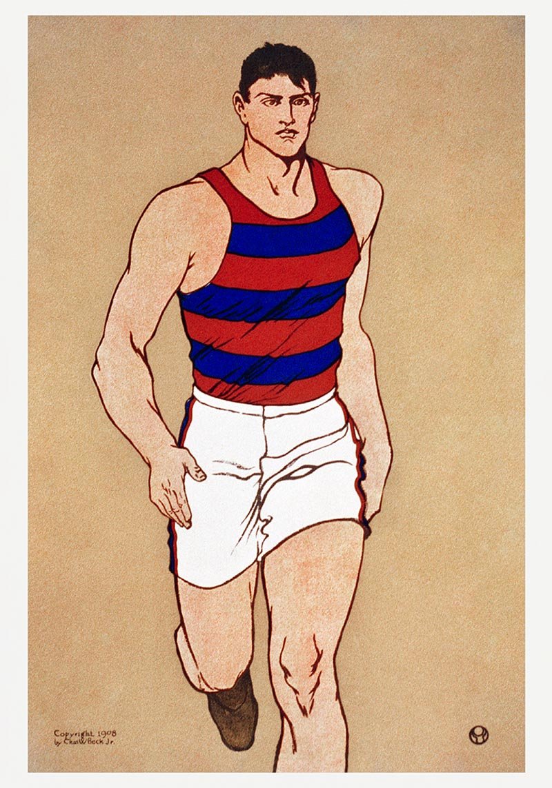 Athlete Nr. 1 by Edward Penfield