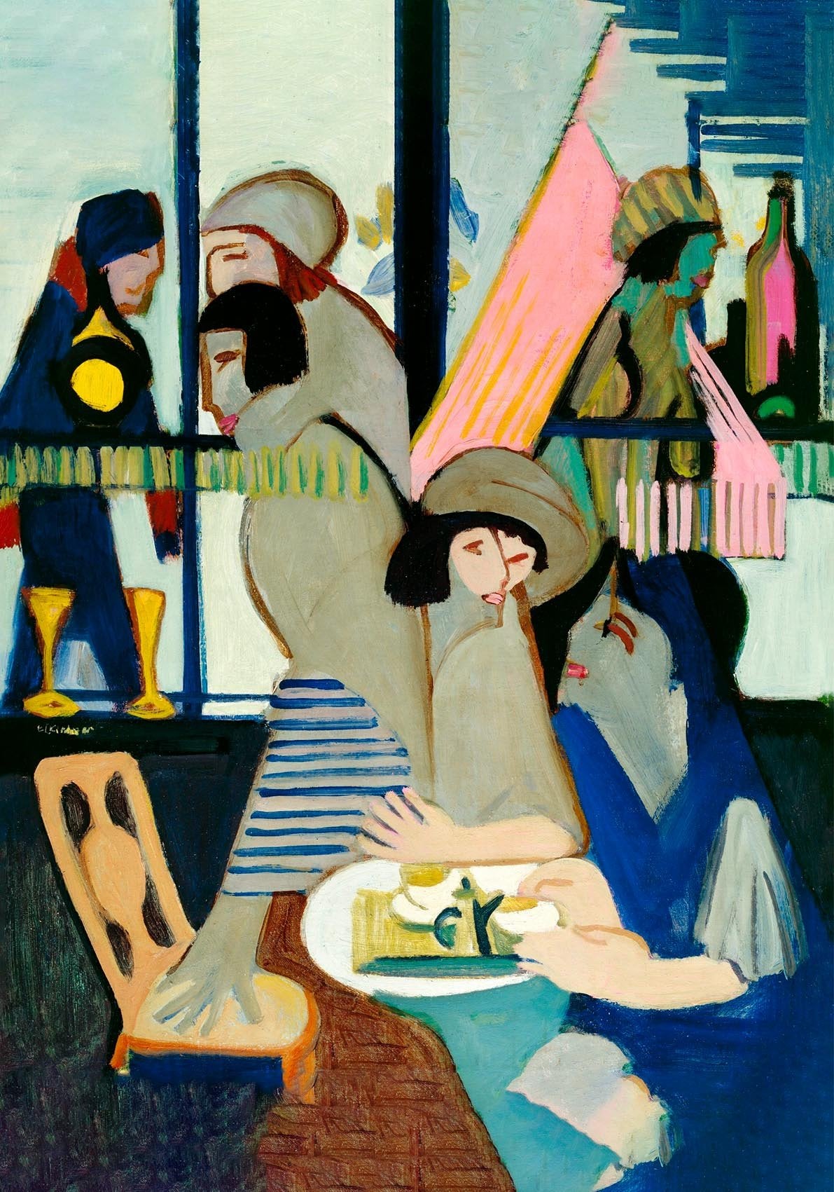 Cafe by Ernst Kirchner