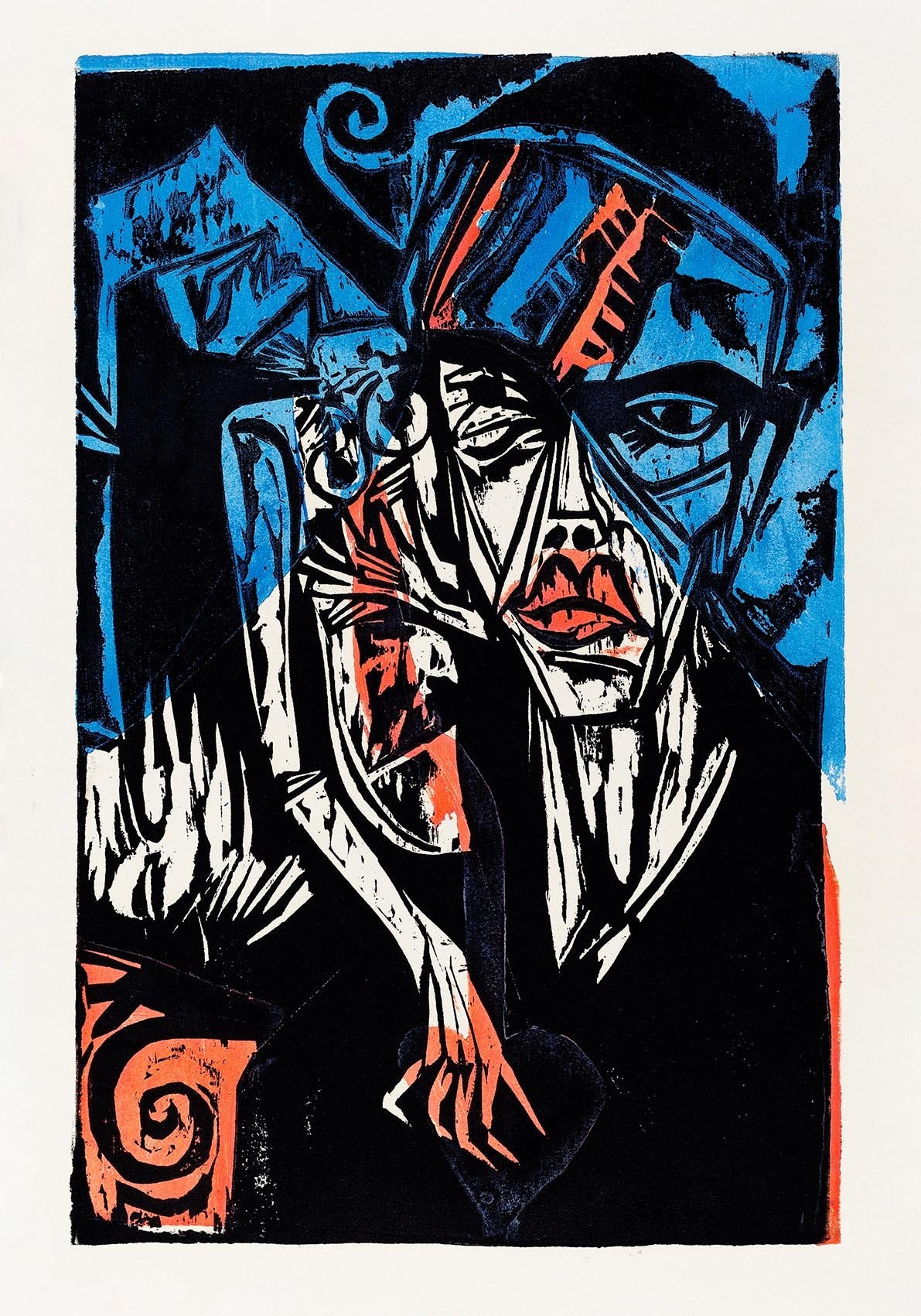 The Agonies of Love by Ernst Kirchner