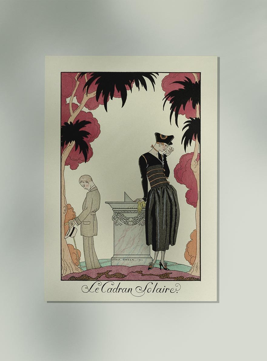 Le Cadran Solaire Vintage Poster