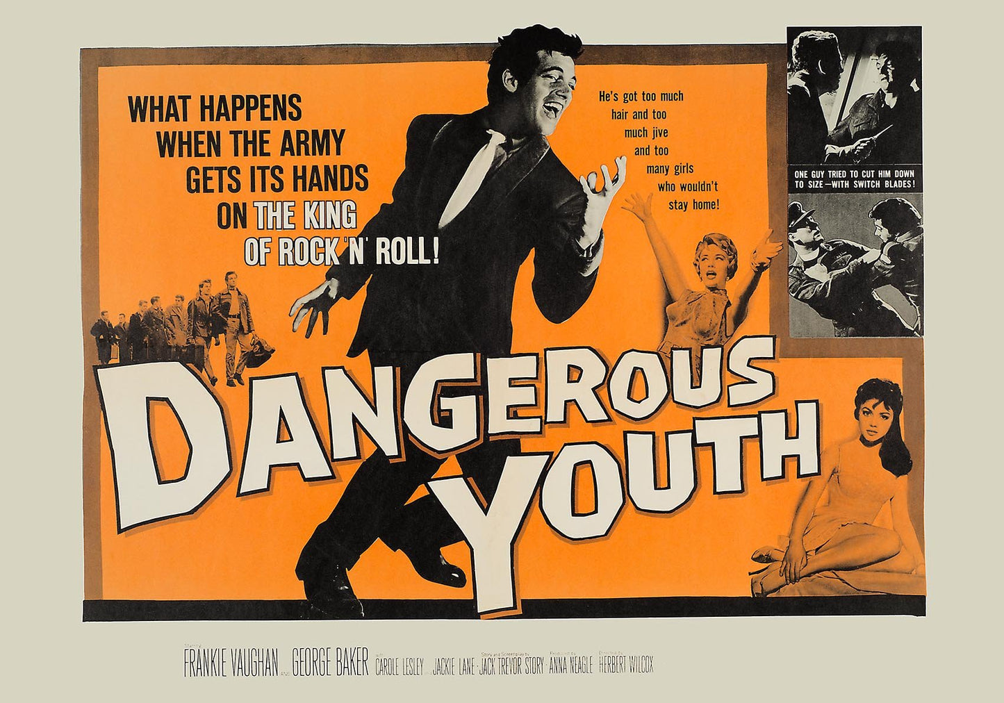 Dangerous Youth Retro Movie Poster