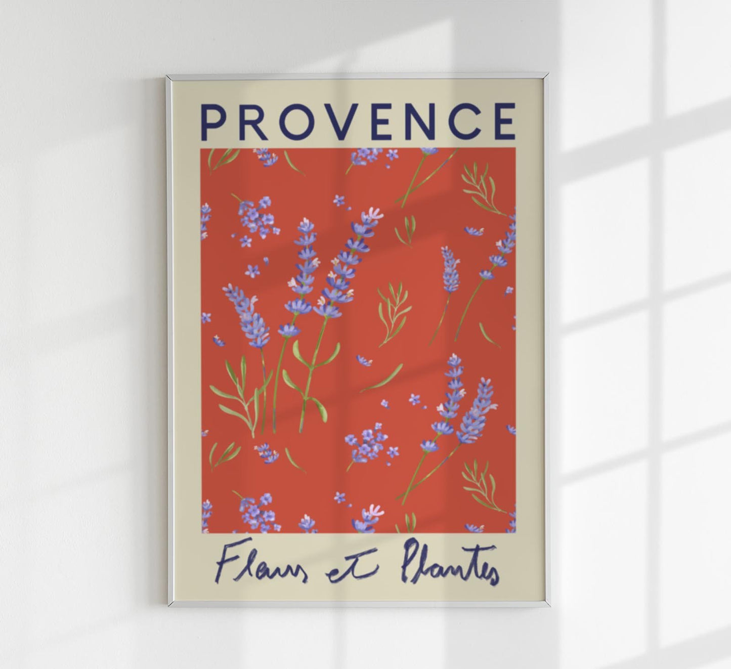 Provence Flower Market Poster