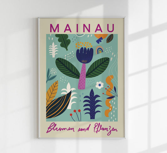 Mainau Flower Market Poster