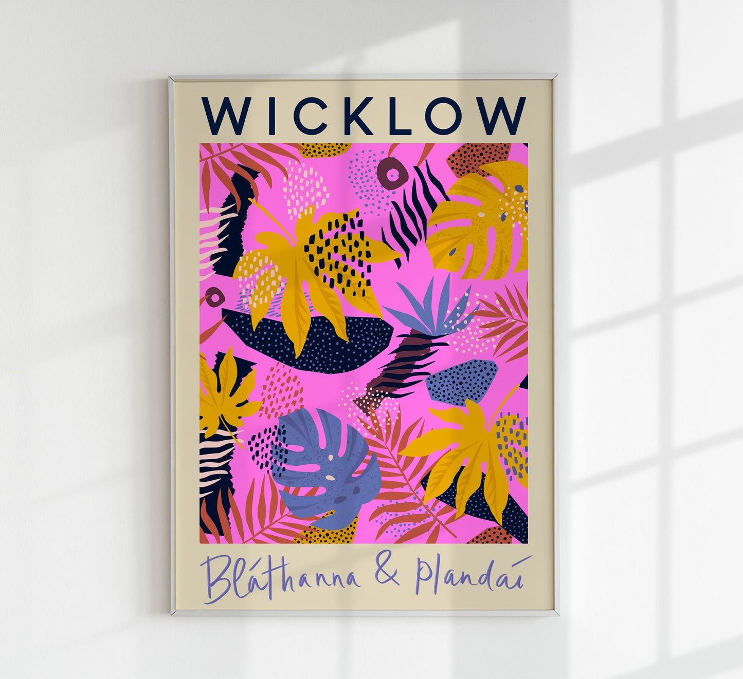 Wicklow Flower Market Poster