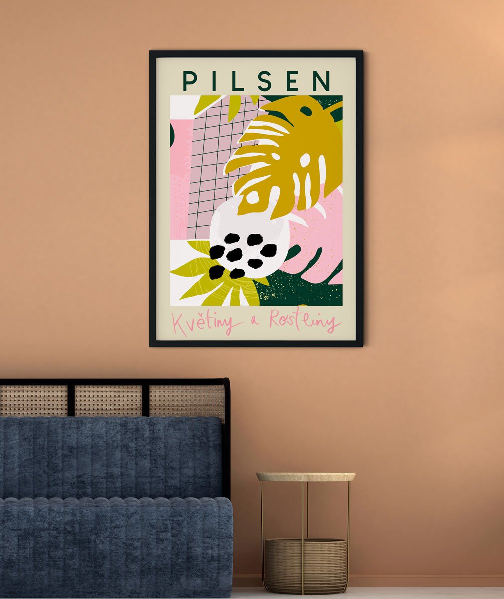 Pilsen Flower Market Poster