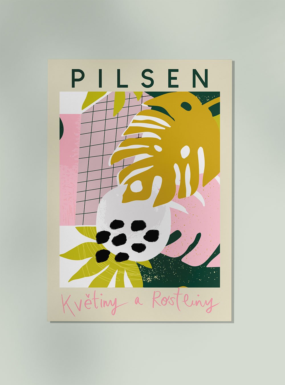Pilsen Flower Market Poster