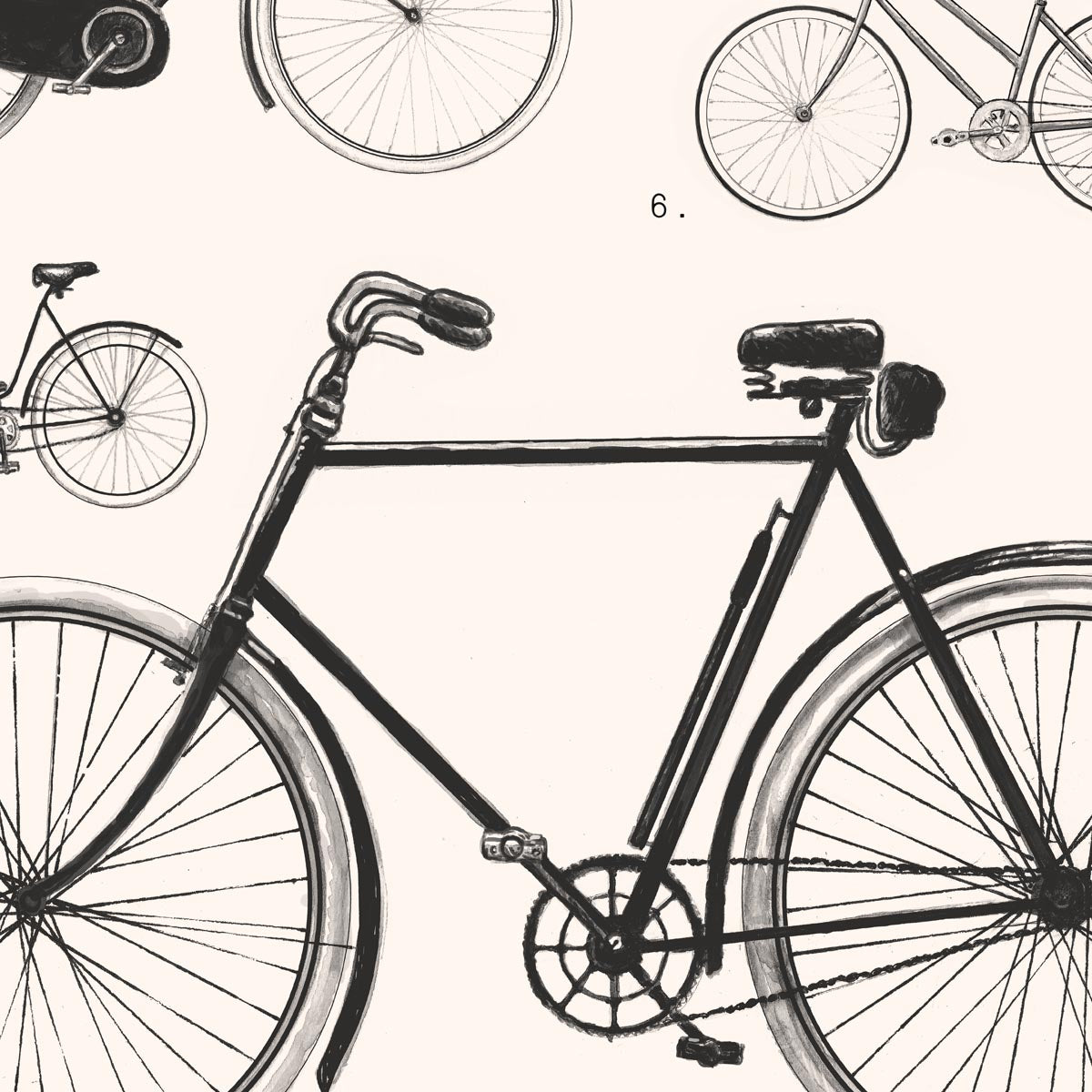 Bicyclettes by Florant Bodart