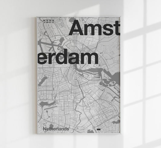 Amsterdam Map by Florent Bodart