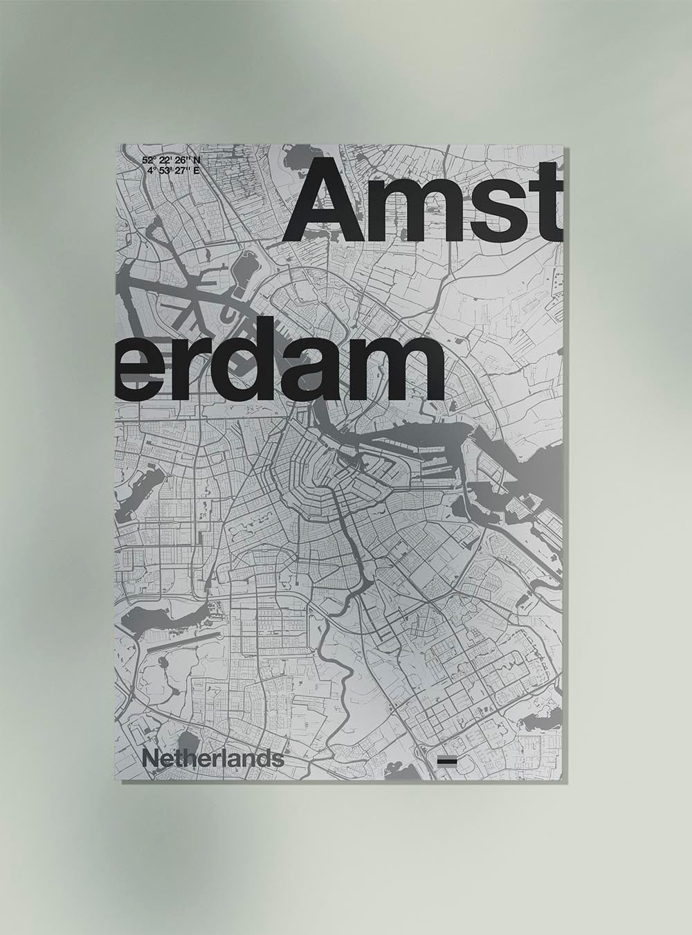 Amsterdam Map by Florent Bodart