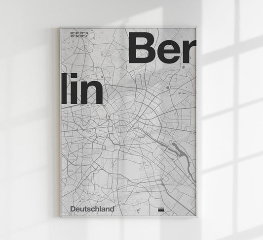 Berlin Map by Florent Bodart
