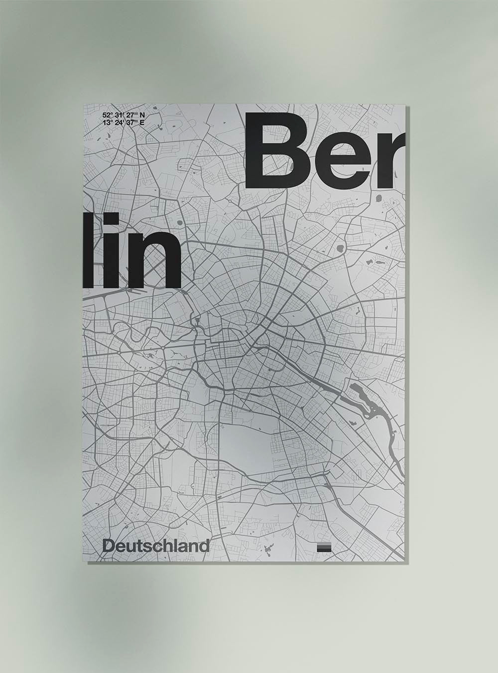 Berlin Map by Florent Bodart