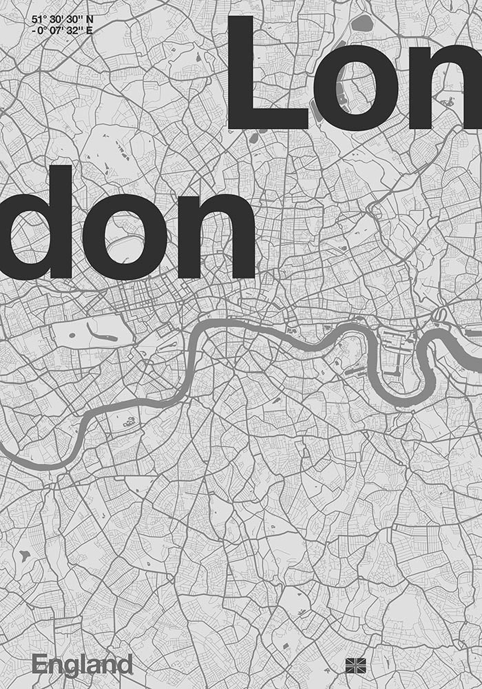 London Map by Florent Bodart