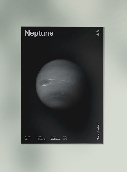 Neptune Art Print by Florent Bodart