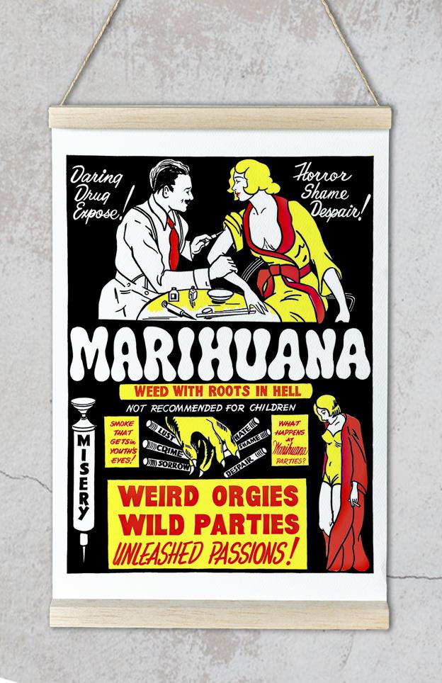 Marihuana Vintage Ad