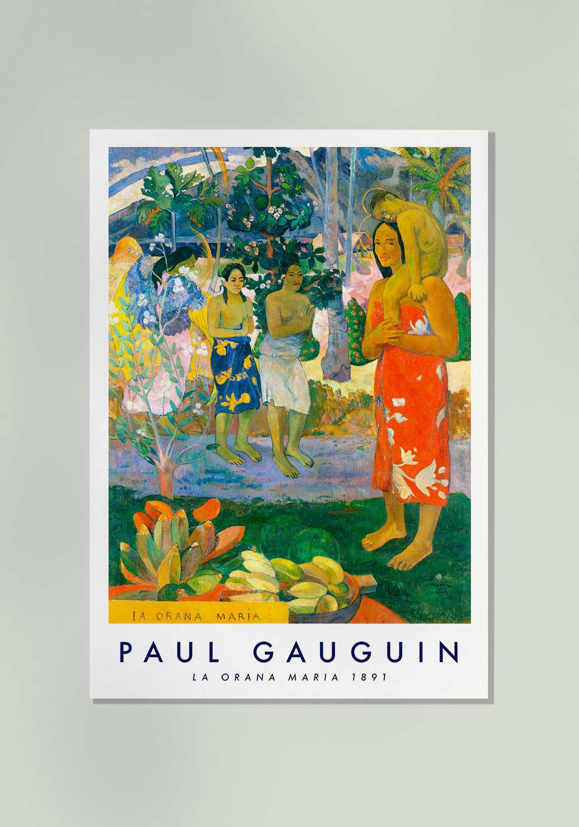 La Orana Maria by Paul Gauguin