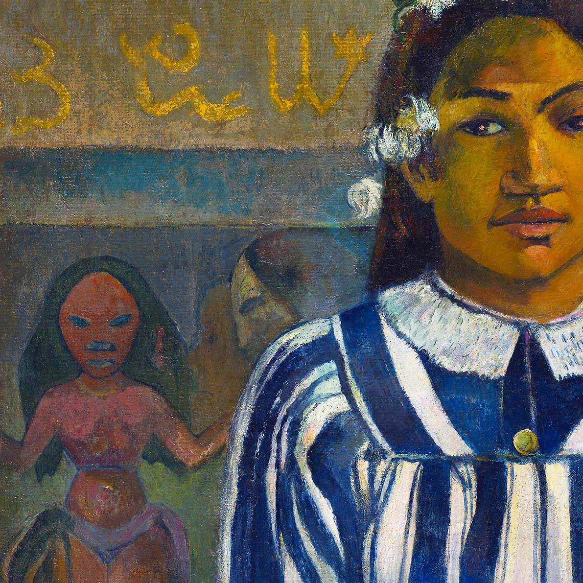Merahi Metua No Tehamana by Paul Gauguin