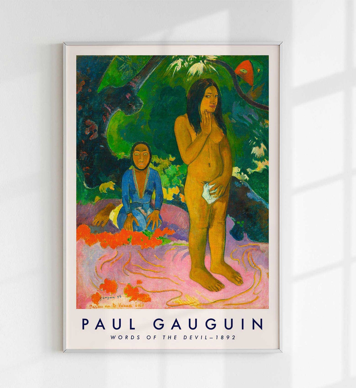 Words Of The Devil by Paul Gauguin