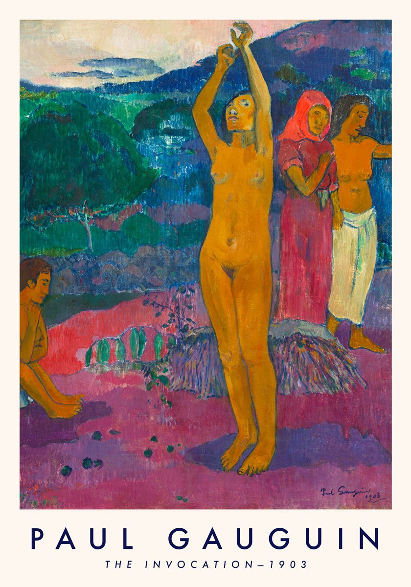 The Invocation by Paul Gauguin