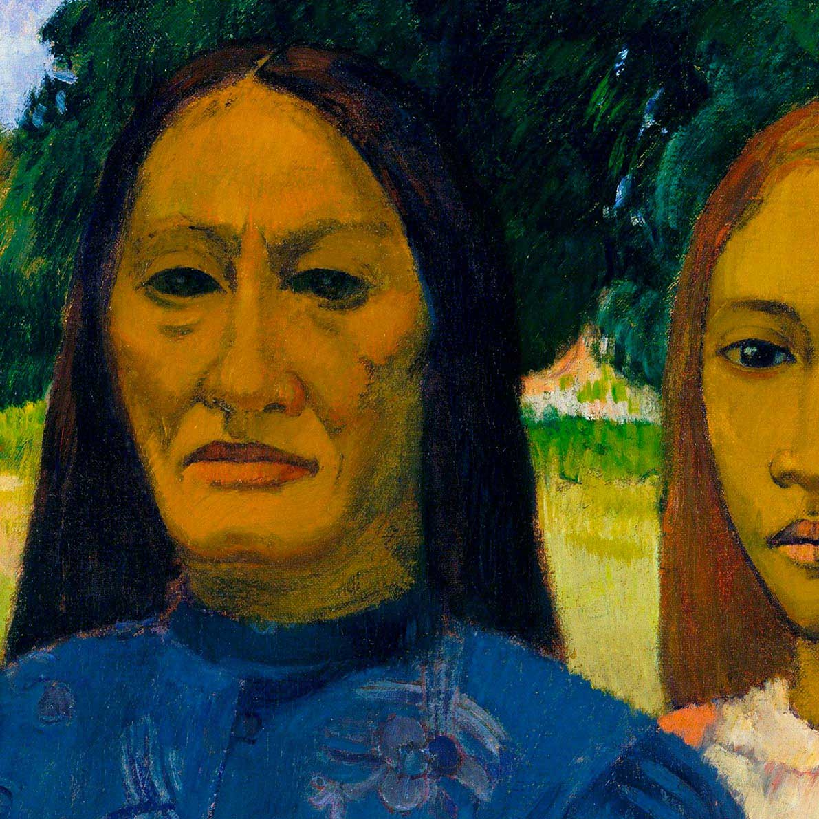 Two Women by Paul Gauguin