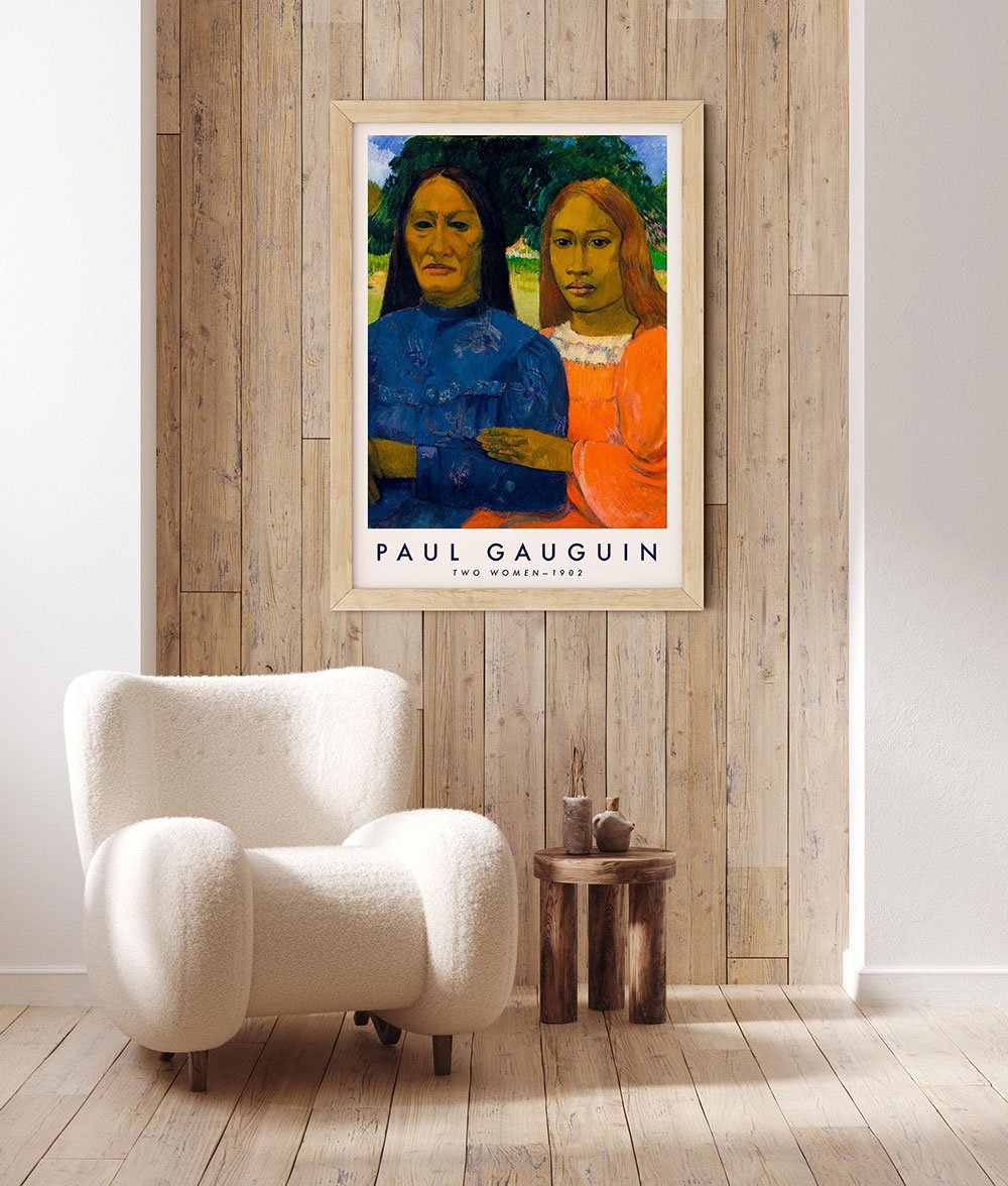 Two Women by Paul Gauguin